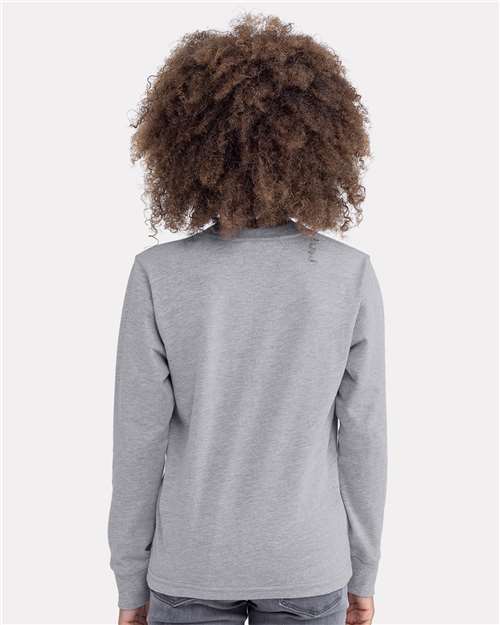 Next Level Youth Cotton Long Sleeve Tee 3311
