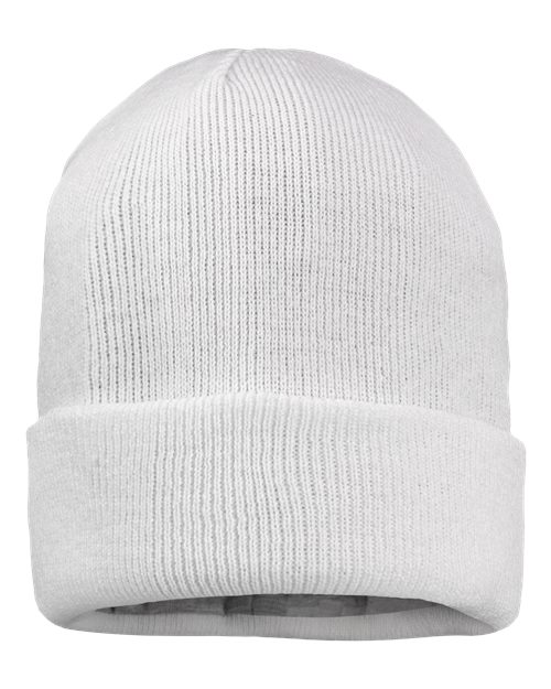 Sportsman 12" Jersey Lined Cuffed Beanie SP12JL