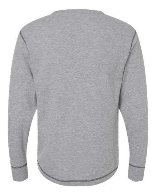 J. America Men's Vintage Thermal Long Sleeve T-Shirt 8238