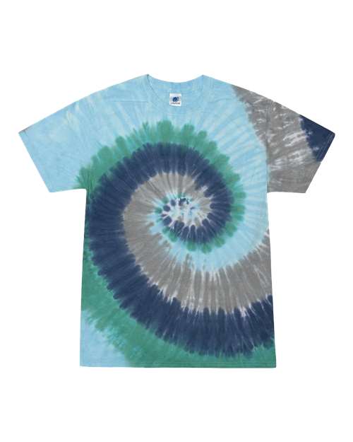 Colortone Unisex Multi-Color Tie-Dyed T-Shirt 1000