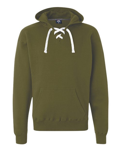 J. America Men's Sport Lace Hooded Sweatshirt 8830