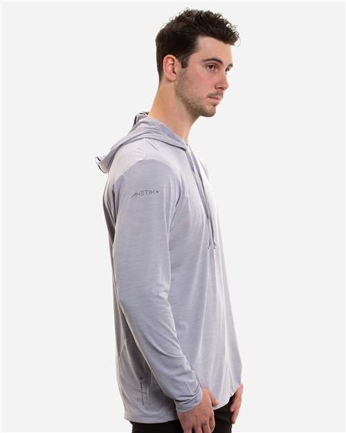 ANETIK Men's Low Pro Tech Hooded Long Sleeve T-Shirt MVLPRH8