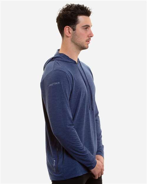 ANETIK Men's Low Pro Tech Hooded Long Sleeve T-Shirt MVLPRH8