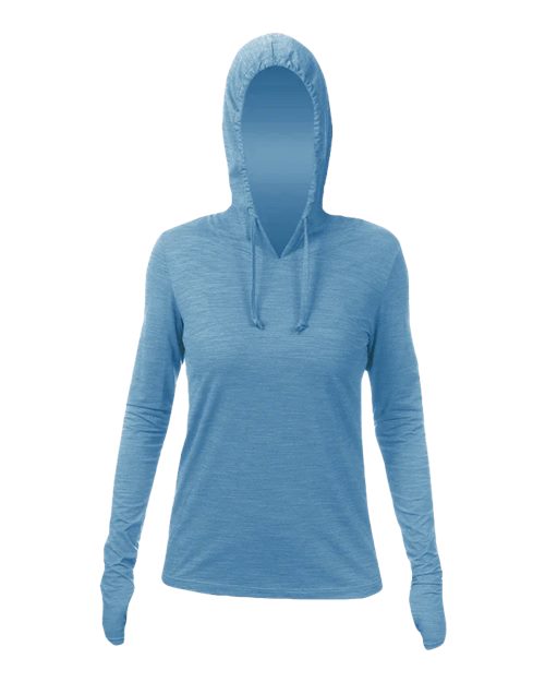 ANETIK Women's Breeze Tech Hooded Long Sleeve T-Shirt WSBRZH0