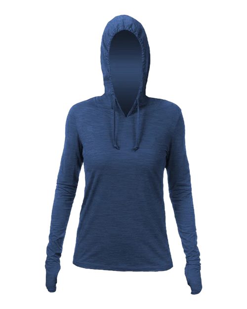 ANETIK Women's Breeze Tech Hooded Long Sleeve T-Shirt WSBRZH0