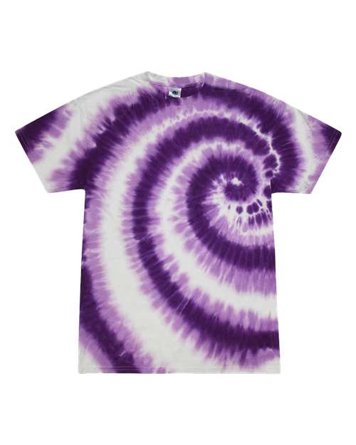 Colortone Unisex Multi-Color Tie-Dyed T-Shirt 1000