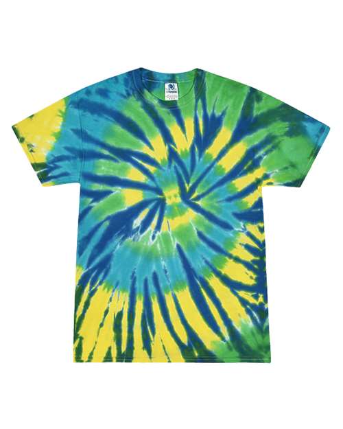 Colortone Youth Multi-Color Tie-Dyed T-Shirt 1000Y