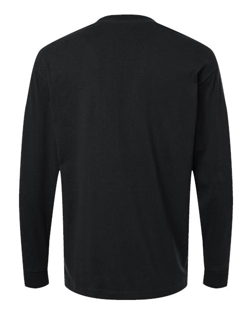 American Apparel Unisex Super Heavyweight Long Sleeve Pocket Tee 9410
