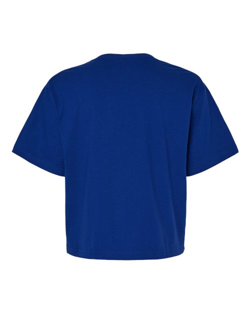 American Apparel Women's Fine Jersey Mid-Length Boxy Tee 102