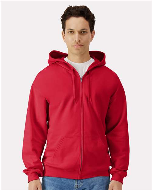 Gildan Unisex Softstyle® Midweight Full-Zip Hooded Sweatshirt SF600