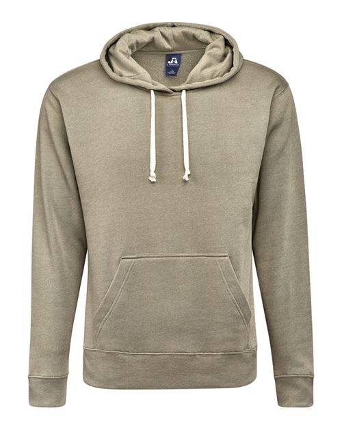 J. America Men's Triblend Fleece Hooded Sweatshirt 8871