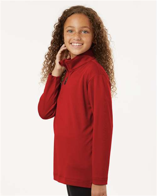 AllPro Youth Pro-Lock Performance Quarter-Zip Pullover 41870Y