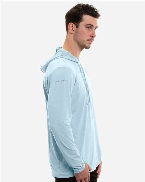 ANETIK Men's Low Pro Tech Hooded Long Sleeve T-Shirt MVLPRH8