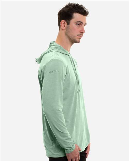 ANETIK Men's Low Pro Tech Hooded Long Sleeve T-Shirt MVLPRH8