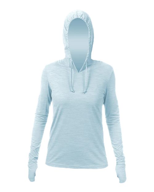 ANETIK Women's Breeze Tech Hooded Long Sleeve T-Shirt WSBRZH0