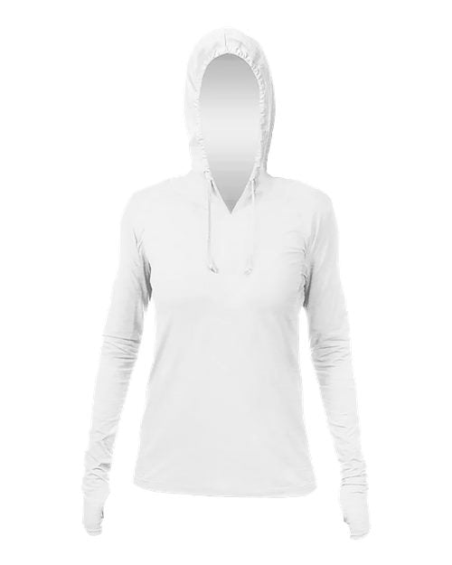 ANETIK Women's Breeze Tech Hooded Long Sleeve T-Shirt WSBRZH0