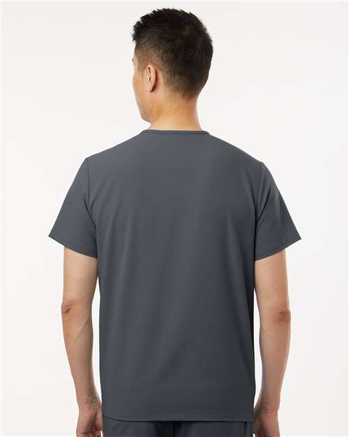 Jaanuu Men's Holmes Everyday 1-Pocket Scrub V-Neck Top M10001