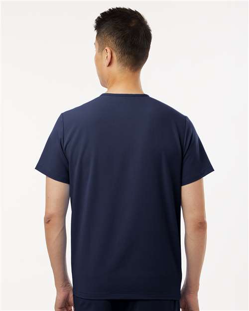 Jaanuu Men's Holmes Everyday 1-Pocket Scrub V-Neck Top M10001
