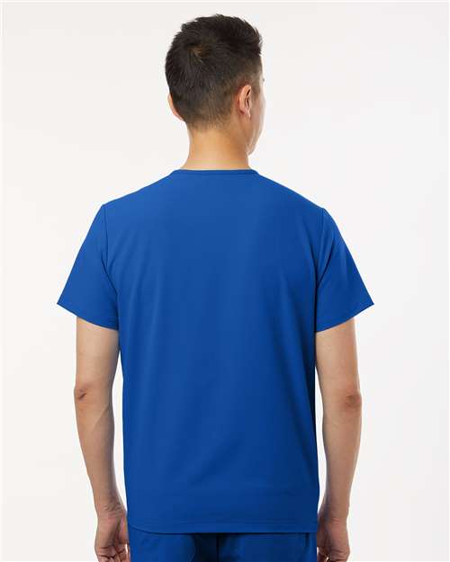 Jaanuu Men's Holmes Everyday 1-Pocket Scrub V-Neck Top M10001