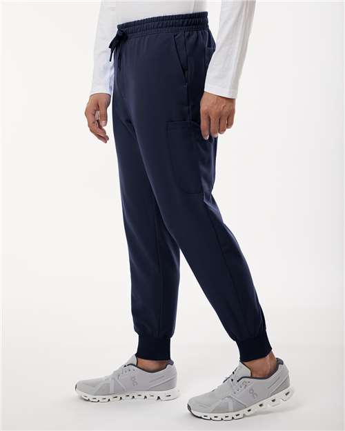 Jaanuu Men's Osmo 8-Pocket Scrub Joggers M20002