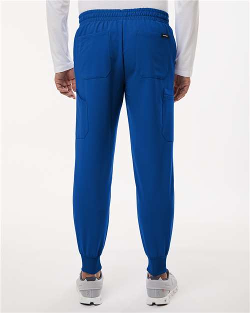 Jaanuu Men's Osmo 8-Pocket Scrub Joggers M20002