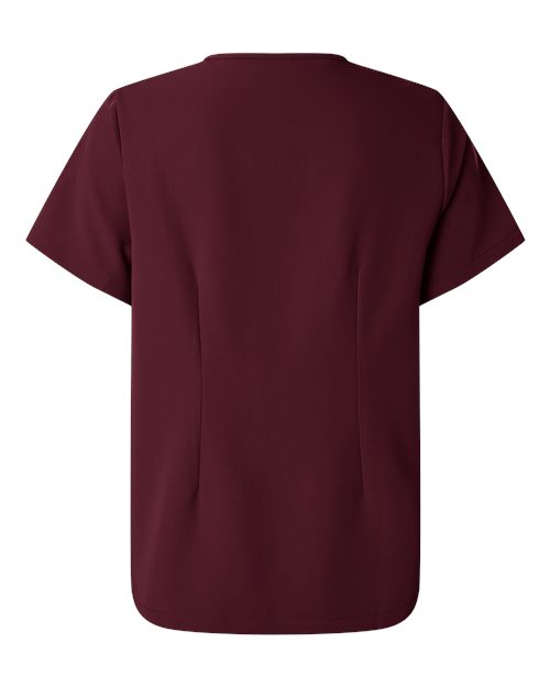 Jaanuu Women's Rhena Essential 1-Pocket Scrub V-Neck Top W10001