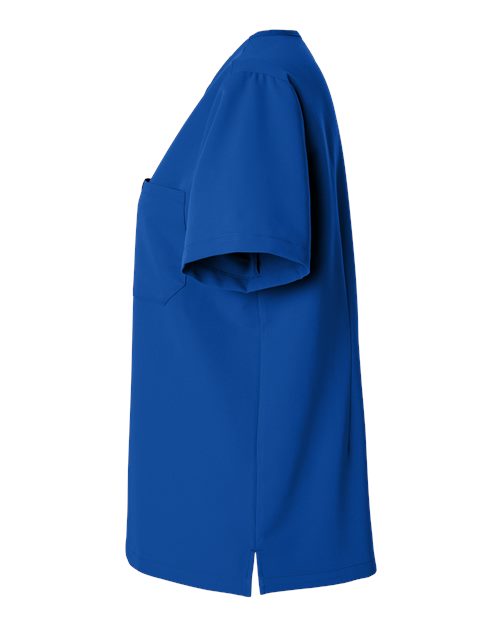 Jaanuu Women's Rhena Essential 1-Pocket Scrub V-Neck Top W10001