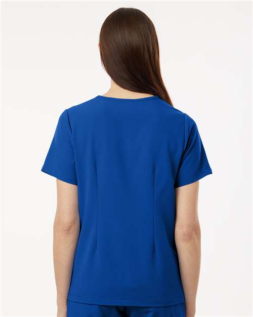 Jaanuu Women's Rhena Essential 1-Pocket Scrub V-Neck Top W10001