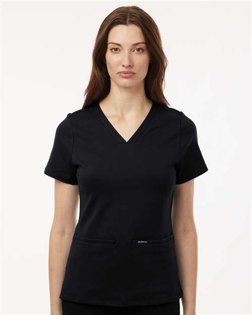 Jaanuu Women's Cesi UltraSOFT­™ Scrub V-Neck Top W30003