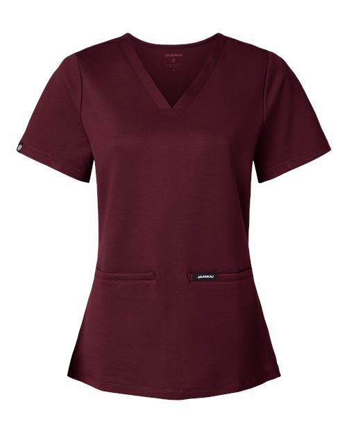 Jaanuu Women's Cesi UltraSOFT­™ Scrub V-Neck Top W30003