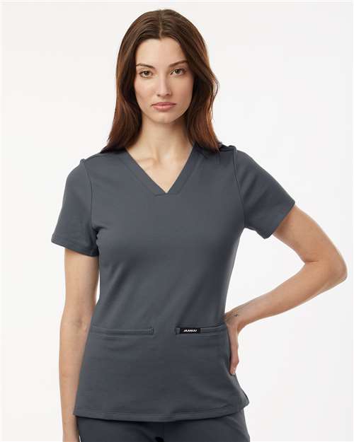 Jaanuu Women's Cesi UltraSOFT­™ Scrub V-Neck Top W30003