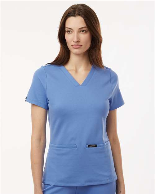 Jaanuu Women's Cesi UltraSOFT­™ Scrub V-Neck Top W30003