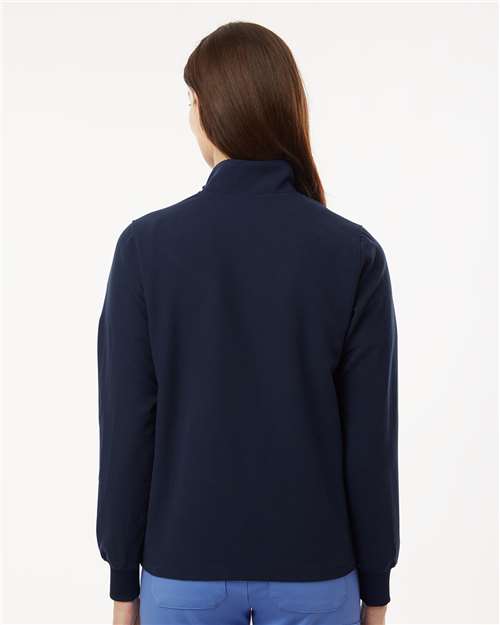 Jaanuu Women's Ceri Essential Full-Zip 6-Pocket Scrub Jacket W60001