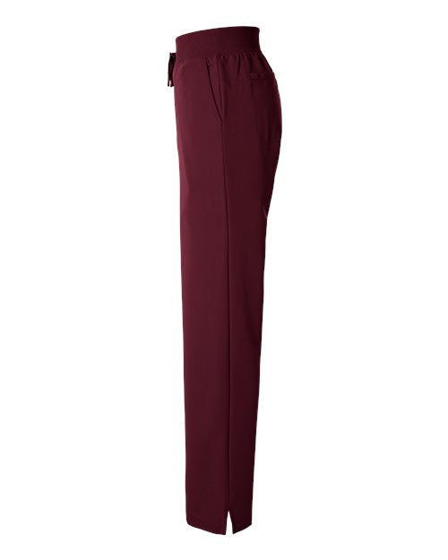 Jaanuu Women's Petite Sizes Xenos Essential Knit-Waist Scrub Pants W20001P