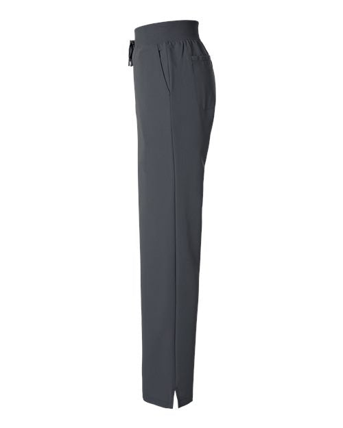 Jaanuu Women's Petite Sizes Xenos Essential Knit-Waist Scrub Pants W20001P