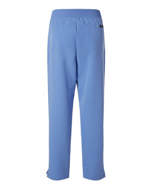 Jaanuu Women's Petite Sizes Xenos Essential Knit-Waist Scrub Pants W20001P