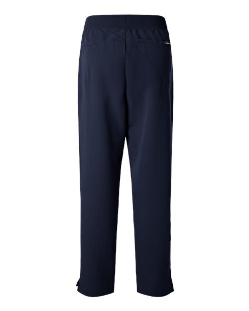 Jaanuu Women's Petite Sizes Xenos Essential Knit-Waist Scrub Pants W20001P