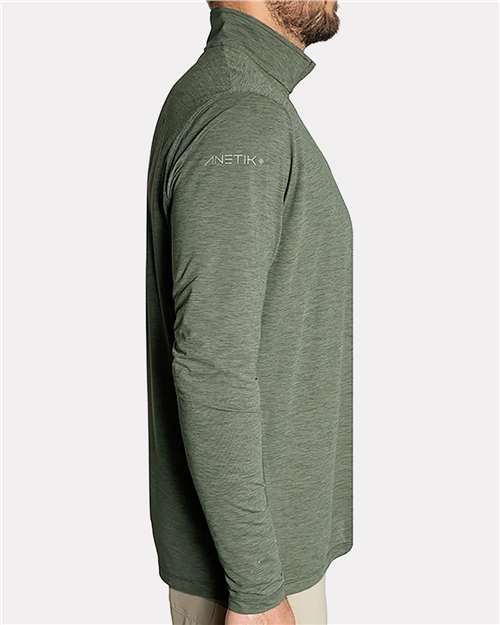ANETIK Men's Low Pro Quarter-Zip Pullover MVQTRL9