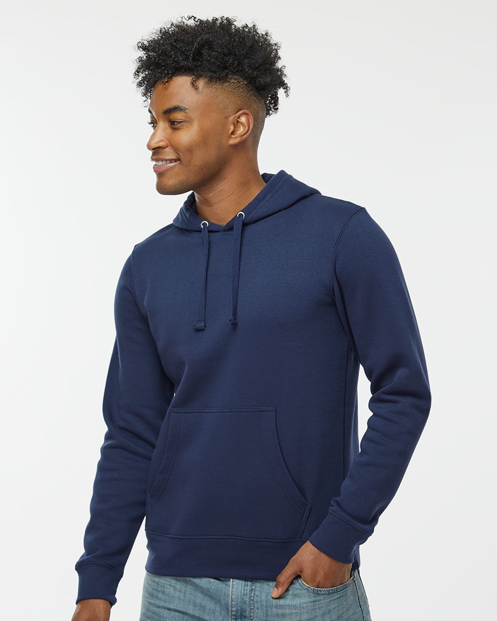 J. America Unisex BTB Fleece Hooded Sweatshirt 8720