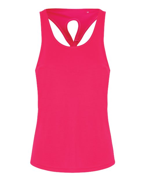 TriDri Women's Knot Back Venus Tank Top TD042