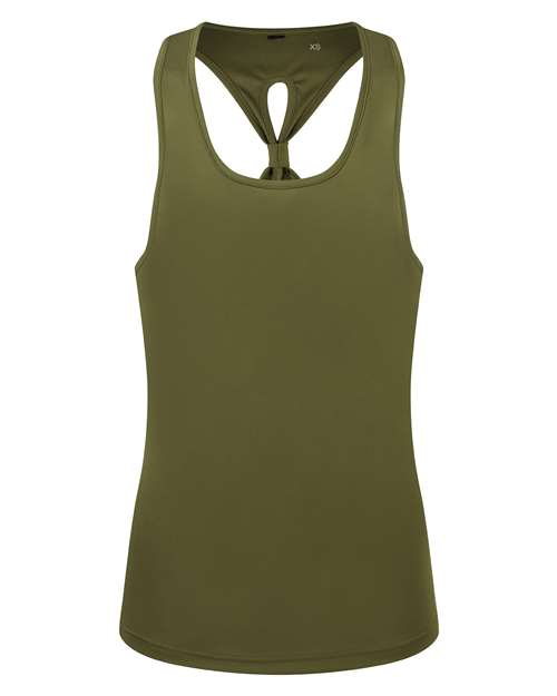 TriDri Women's Knot Back Venus Tank Top TD042