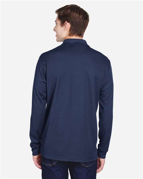 CORE365 Men's Pinnacle Performance Long Sleeve Piqué Polo with Pocket 88192P