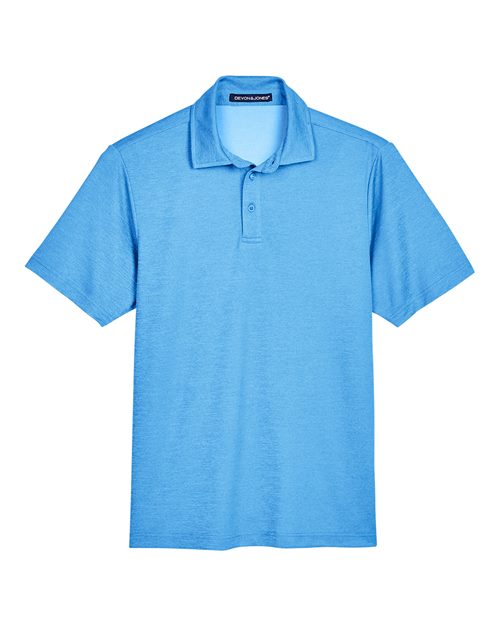 Devon & Jones Men's CrownLux Performance® Address Mélange Polo DG22