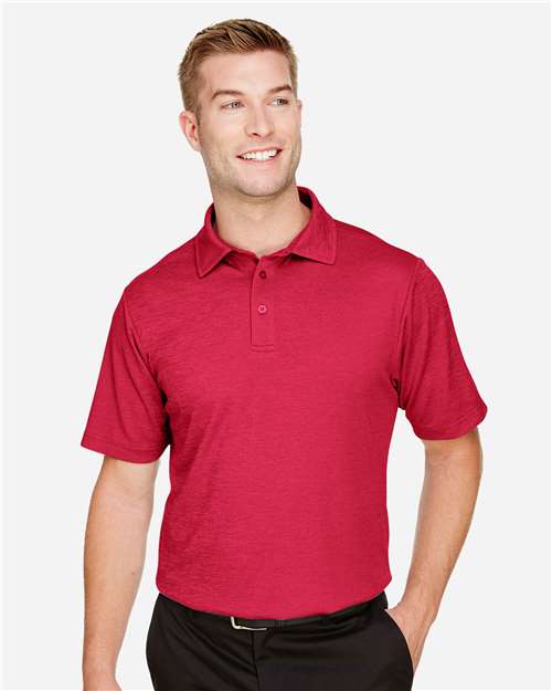 Devon & Jones Men's CrownLux Performance® Address Mélange Polo DG22
