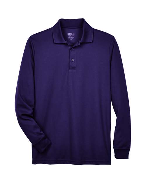 CORE365 Men's Pinnacle Performance Long Sleeve Piqué Polo 88192