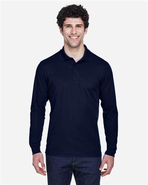 CORE365 Men's Pinnacle Performance Long Sleeve Piqué Polo 88192
