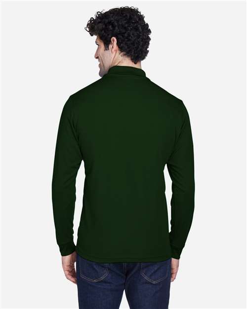 CORE365 Men's Pinnacle Performance Long Sleeve Piqué Polo 88192