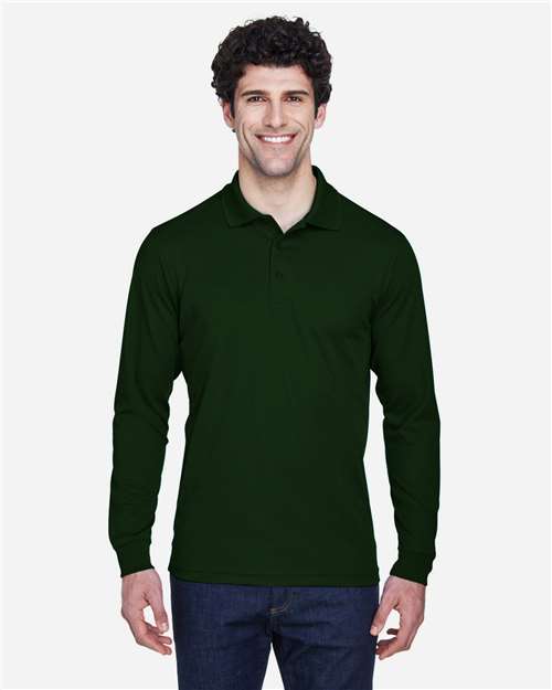 CORE365 Men's Pinnacle Performance Long Sleeve Piqué Polo 88192
