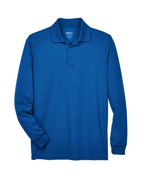 CORE365 Men's Pinnacle Performance Long Sleeve Piqué Polo 88192