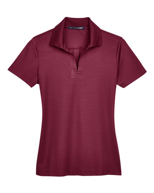Devon & Jones Women's CrownLux Performance® Plaited Polo DG20W